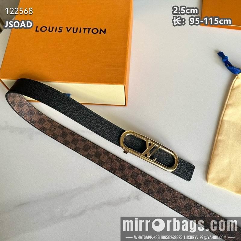 Replica LV belt 25mmX95-115cm 8L16