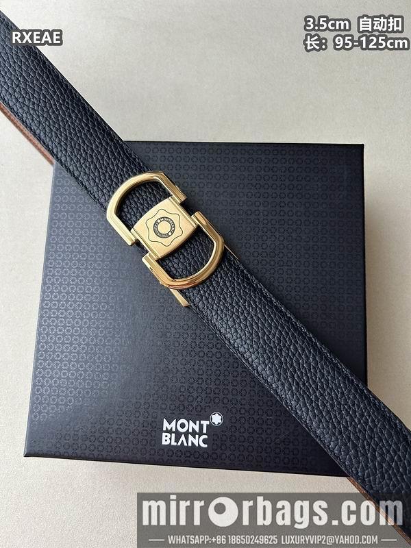Replica Montlanc belt 35mmX100-125cm 8L73