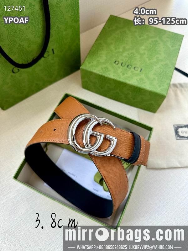 Replica Gucci belt 40mmX95-125cm 8L50