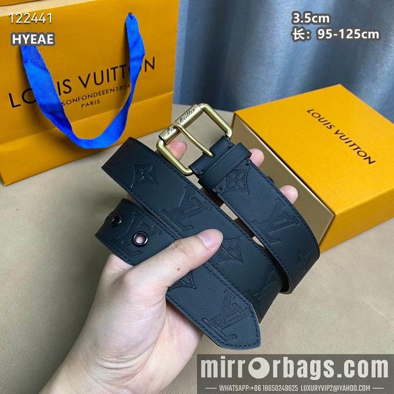 Replica LV belt 35mmX95-125cm 8L33