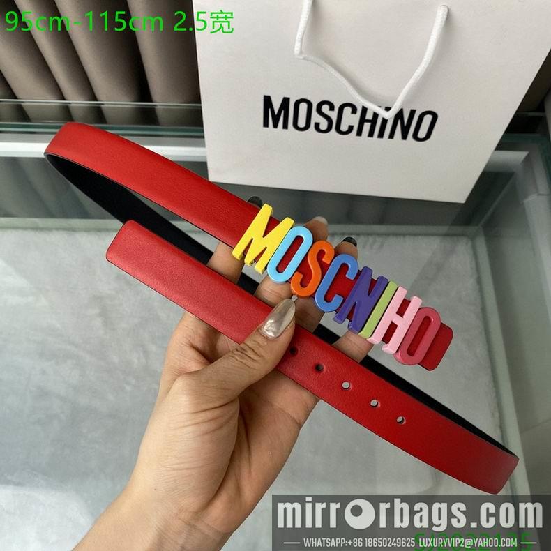 Replica Moschino belt 25mmX95-115cm 7D