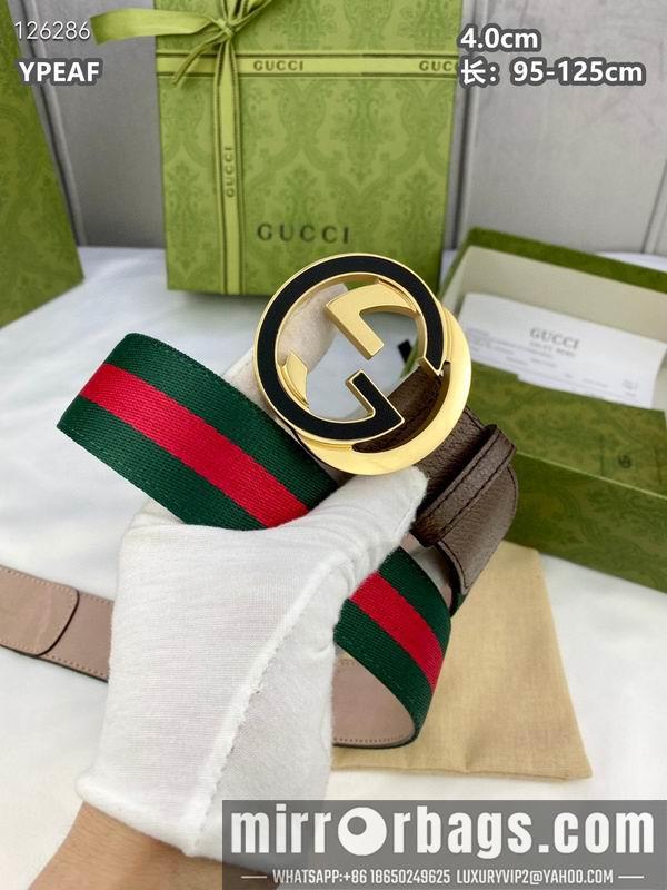 Replica Gucci belt 40mmX95-125cm 8L63