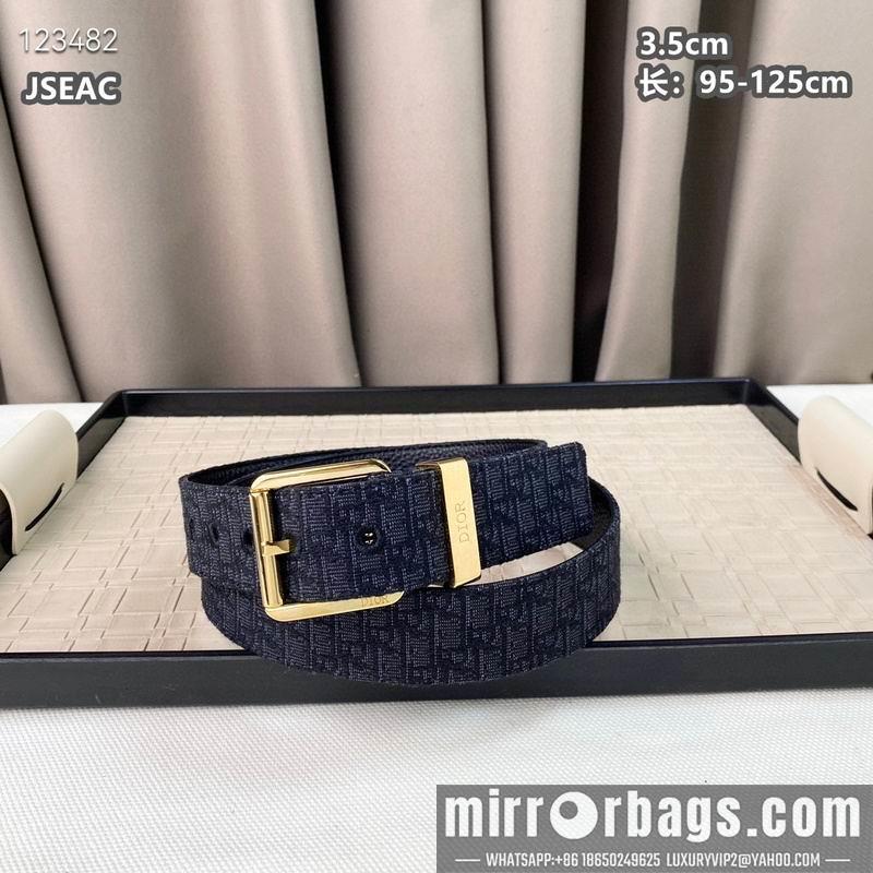 Replica Dior belt 35mmX95-125cm 8L30