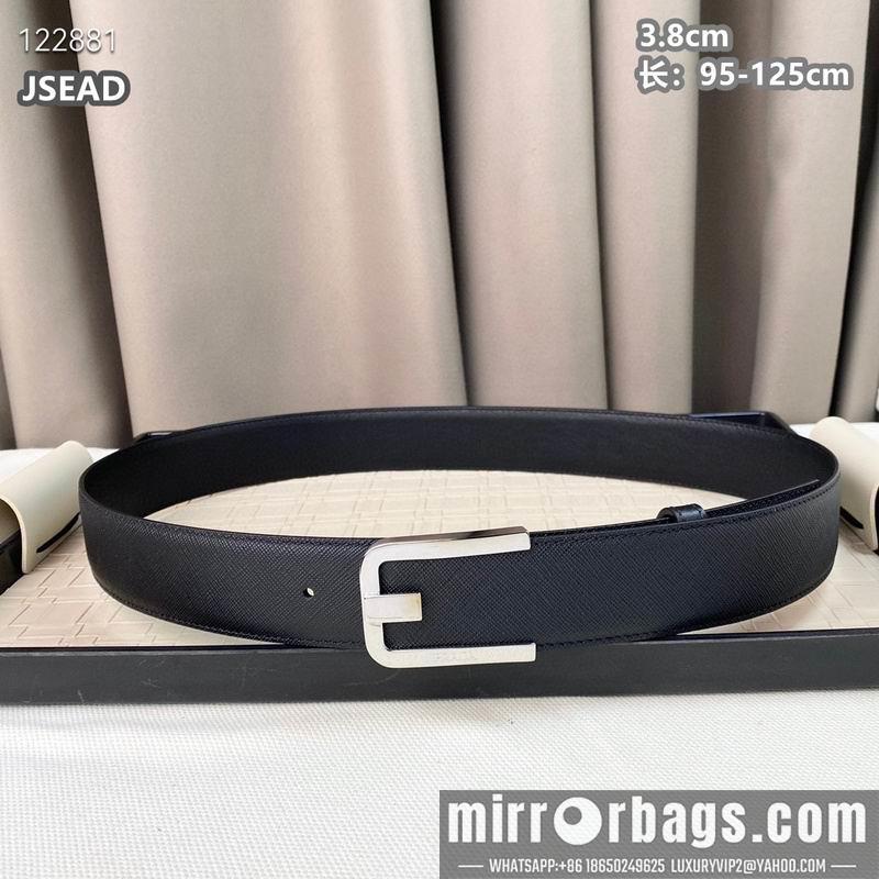 Replica Prada belt 38mmX95-125cm 8L04