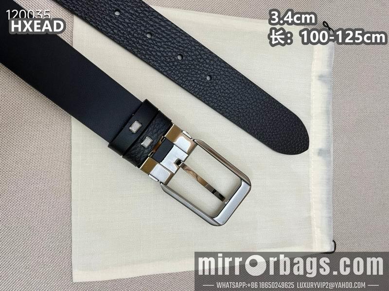 Replica Montblanc belt 34mmX100-125cm 8L03