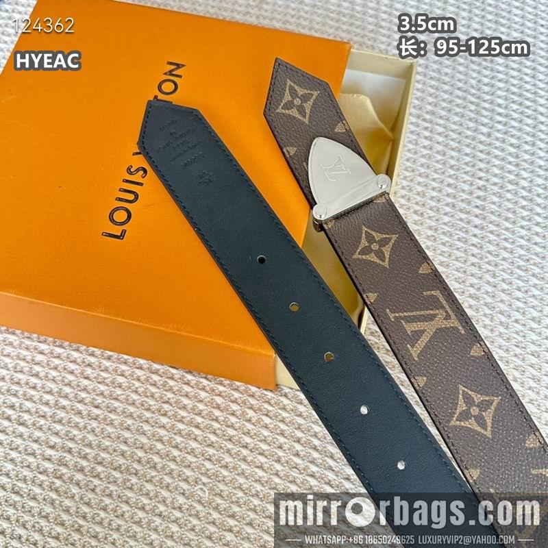 Replica LV belt 35mmX95-125cm 8L15