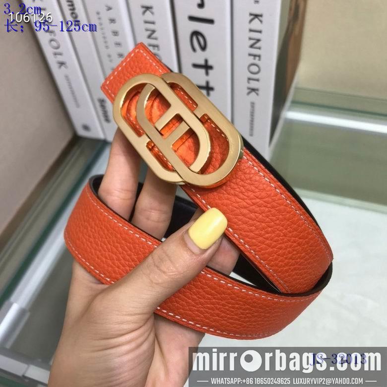 Replica Hermes Belt 32mmX95-125cm 8L04