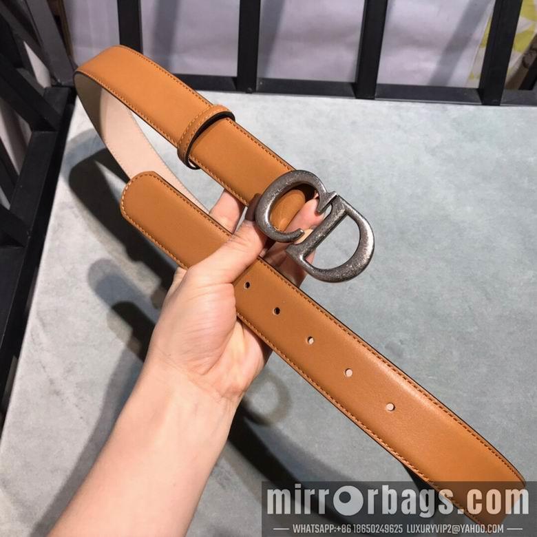 Replica Dior Belt 34mmX95-125cm 7D28