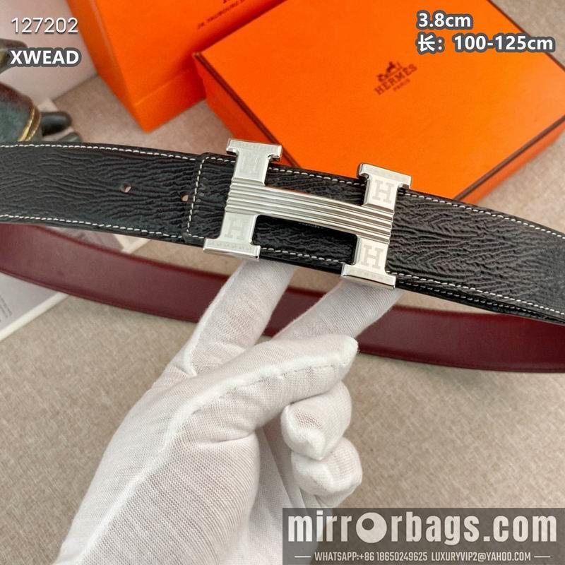 Replica Hermes belt 38mmX100-125cm 8L51