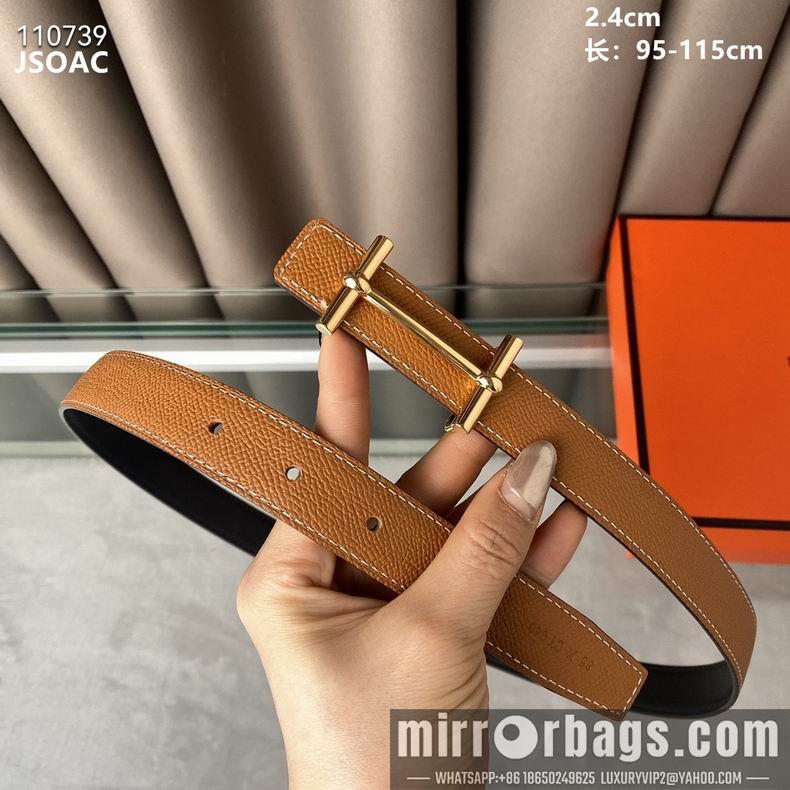 Replica Hermes Belt 24mmX95-115cm 8L02