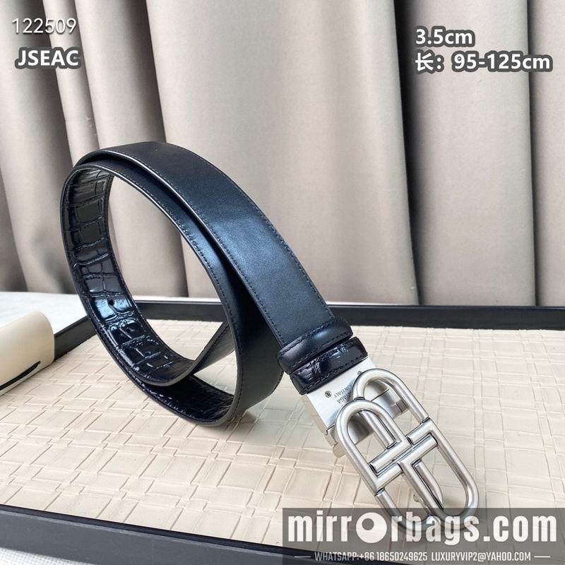 Replica Balenciaga belt 35mmX95-125cm 8L10
