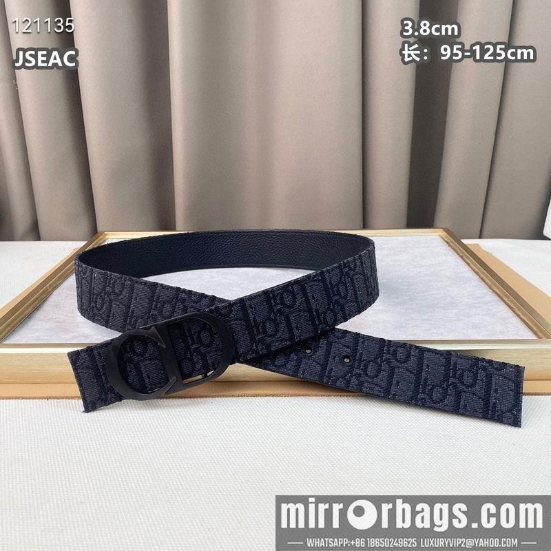Replica Dior belt 38mmX95-125cm 8L03