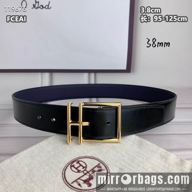 Replica Hermes belt 38mmX95-125cm 8L040802