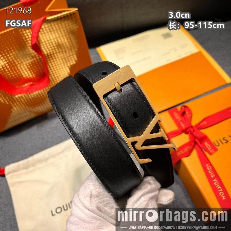 Replica LV belt 30mmX95-115cm 8L25