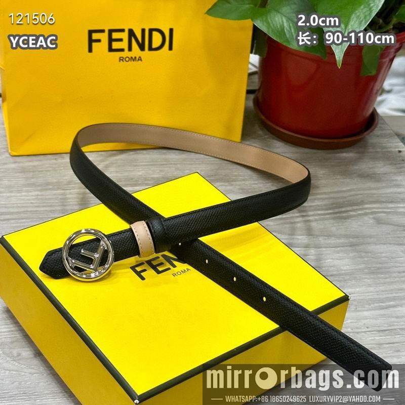Replica Fendi belt 20mmX90-110cm 8L17