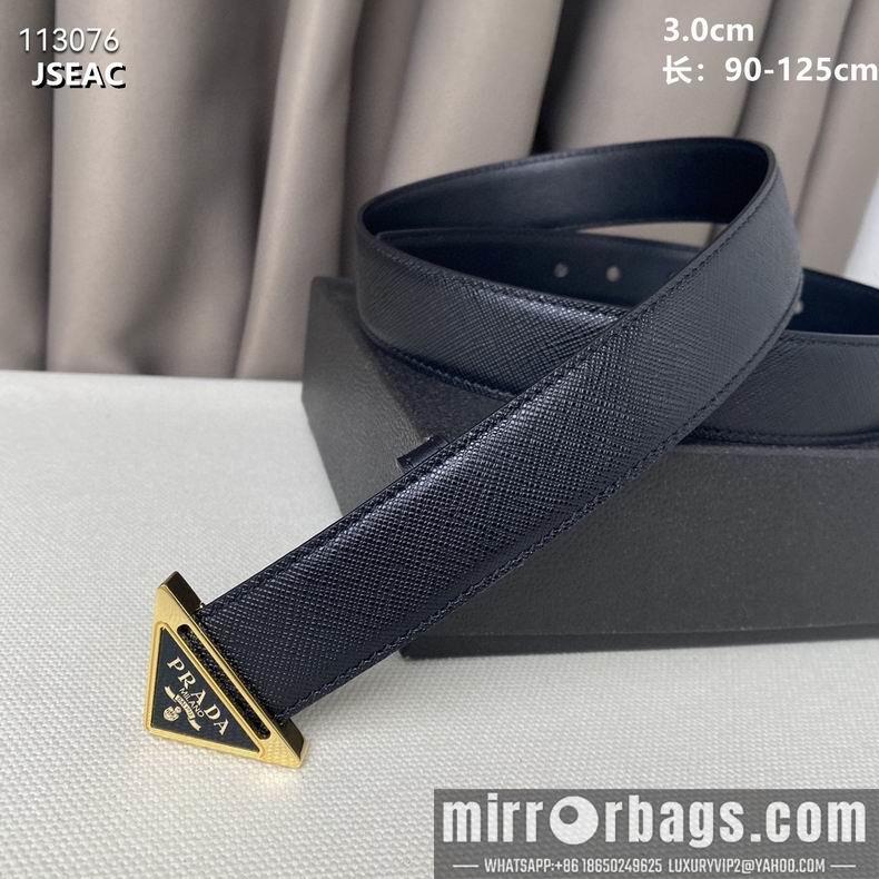 Replica Prada belt 30mmX95-125cm 8L02