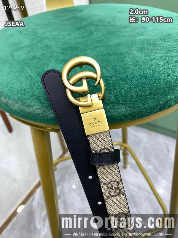 Replica Gucci belt 20mmX90-115cm 8L22