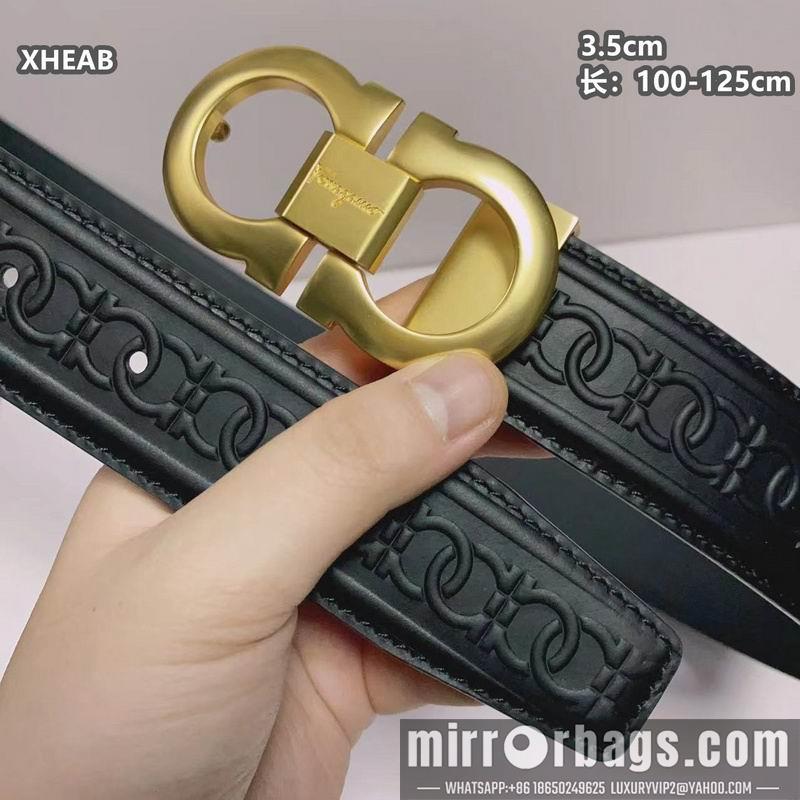 Replica Ferragamo belt 35mmX100-125cm 8L144