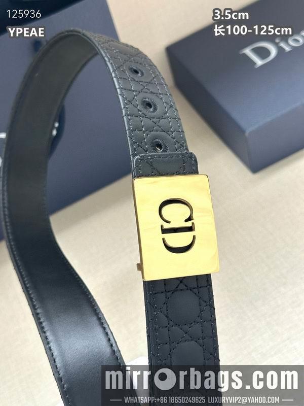 Replica Dior belt 35mmX100-125cm 8L26
