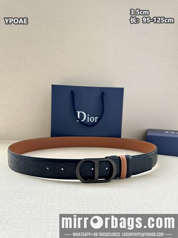 Replica Dior belt 35mmX95-125cm 8L43