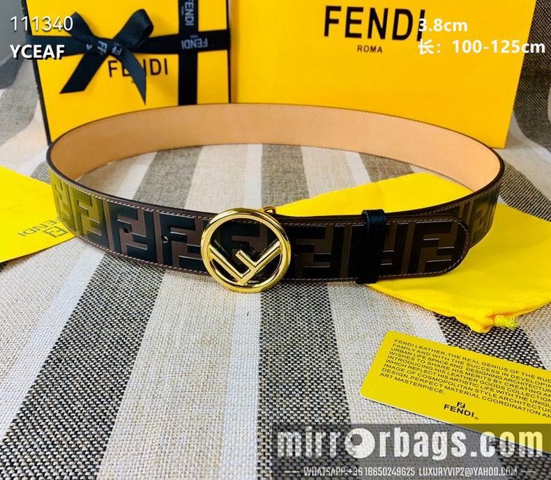 Replica Fendi Belt 38mmX100-125CM 8L13