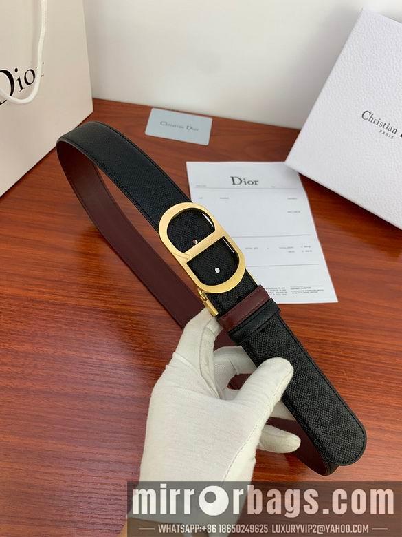 Replica Dior Belt 34mmX95-125cm 7D19