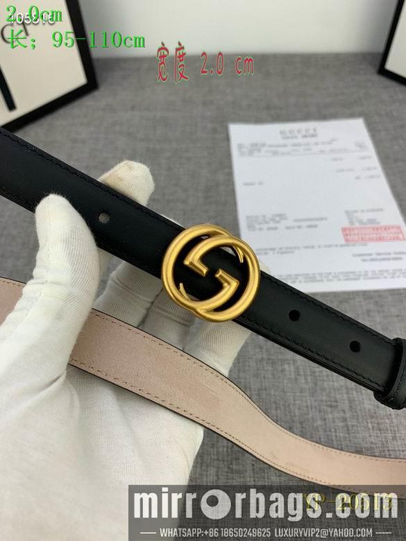 Replica Gucci belt 20mm 95-110cm 8L01