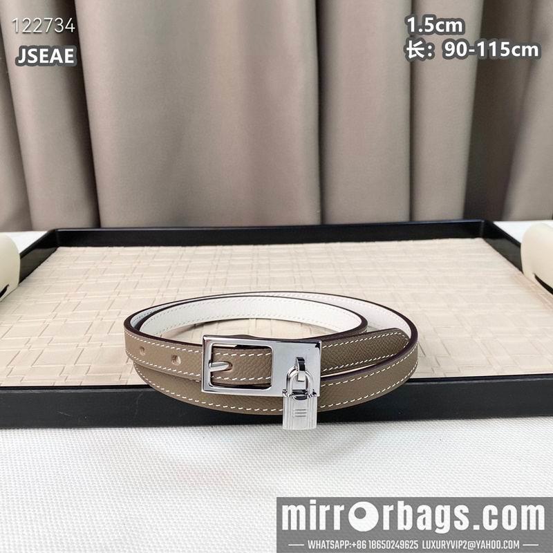 Replica Hermes belt 15mmX90-115cm 8L03