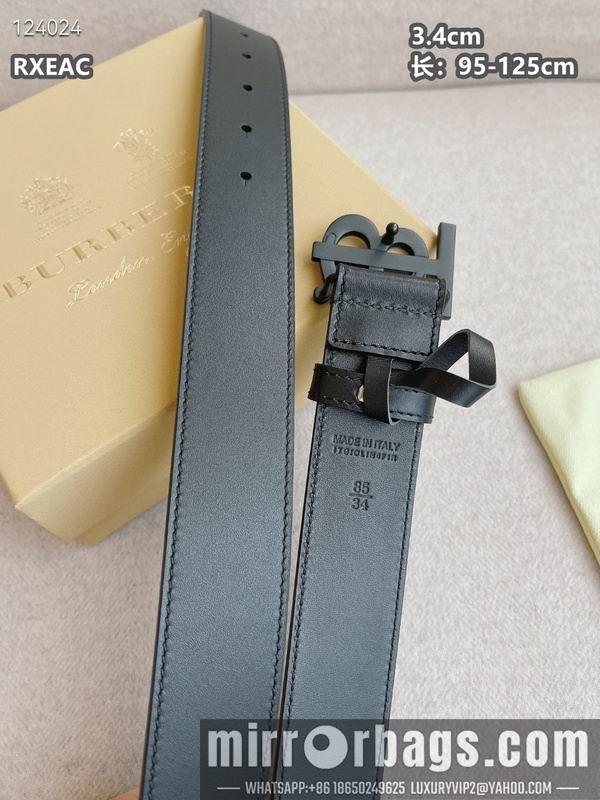 Replica Burberry belt 34mmX95-125cm 8L03