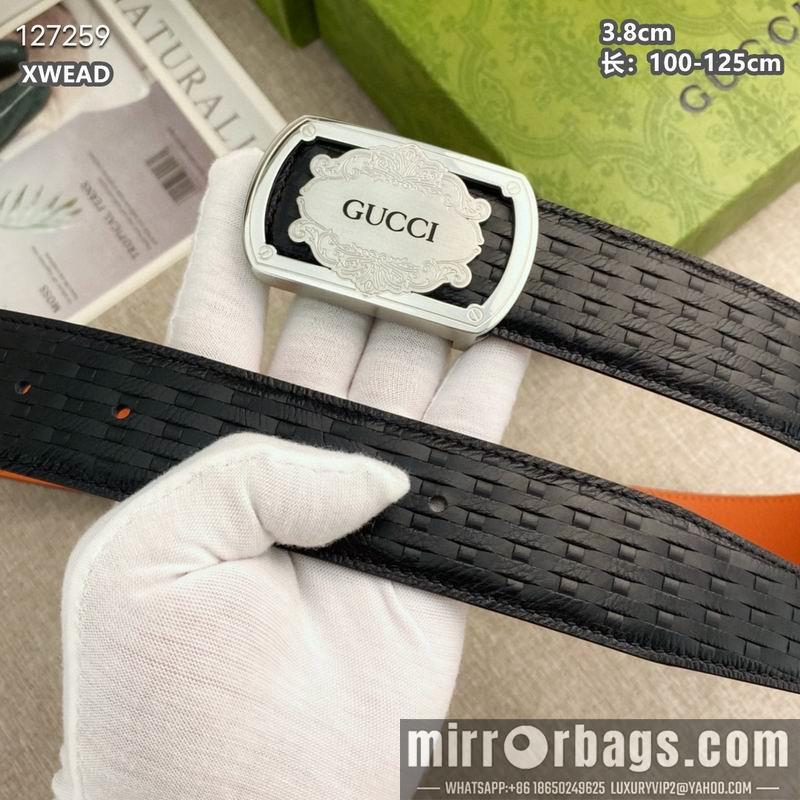 Replica Gucci belt 38mmX100-125cm 8L47