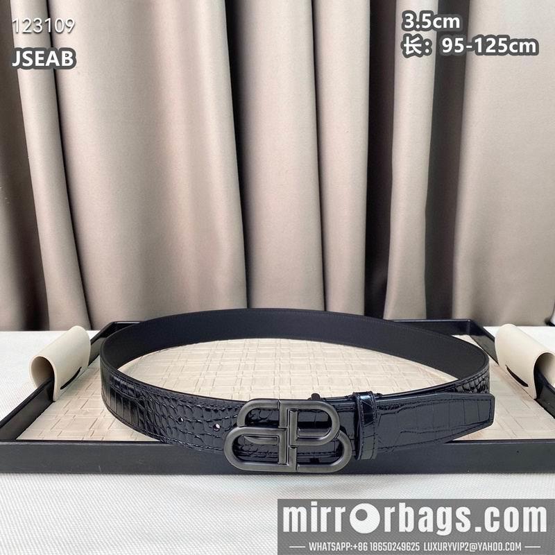Replica Balenciaga belt 35mmX95-125cm 8L08