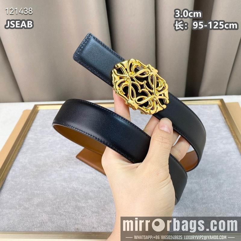 Replica Loewe belt 30mmX95-125cm 8L04