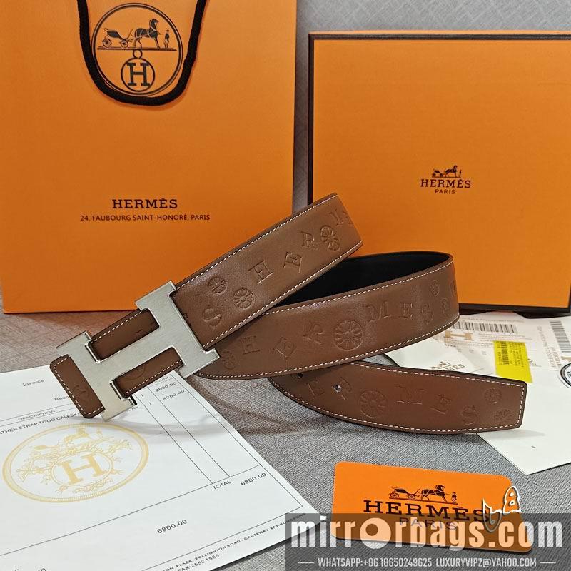 Replica Hermes belt 38mmX90-125cm lb03