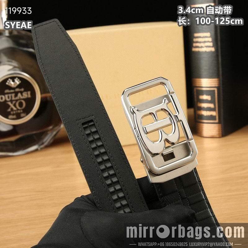 Replica Burberry belt 34mmX100-125cm 8L05
