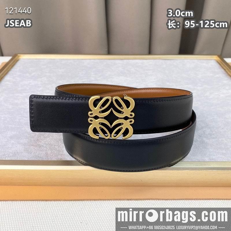 Replica Loewe belt 30mmX95-125cm 8L05