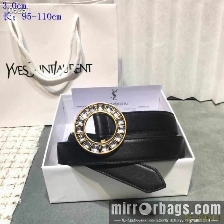 Replica YSL Belt 30mmX95-110cm 8L06
