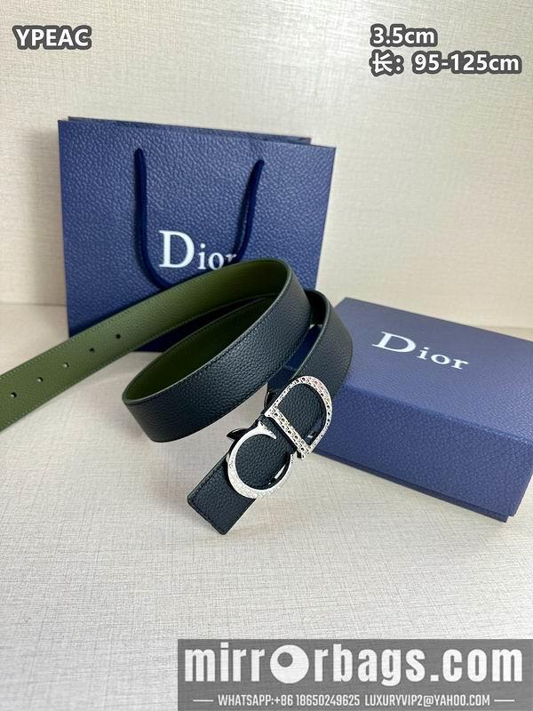 Replica Dior belt 35mmX95-125cm 8L37