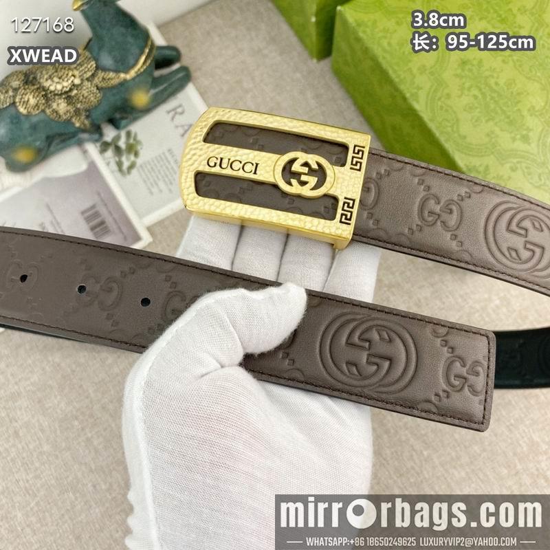 Replica Gucci belt 38mmX95-125cm 8L45