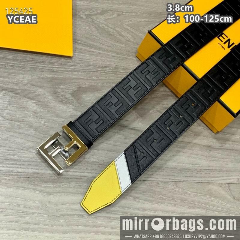 Replica Fendi belt 38mmX100-125cm  8L16