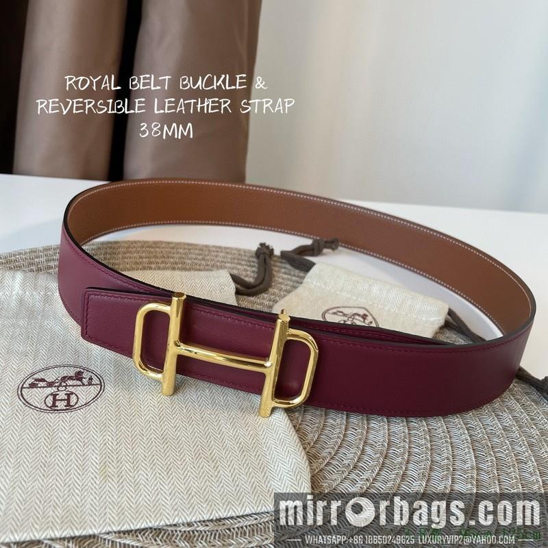 Replica Hermes Belt 38mmX95-125cm 7D49