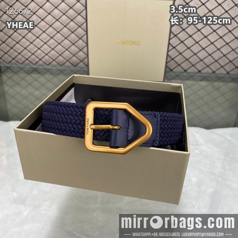 Replica TF belt 35mmX95-125cm 8L01