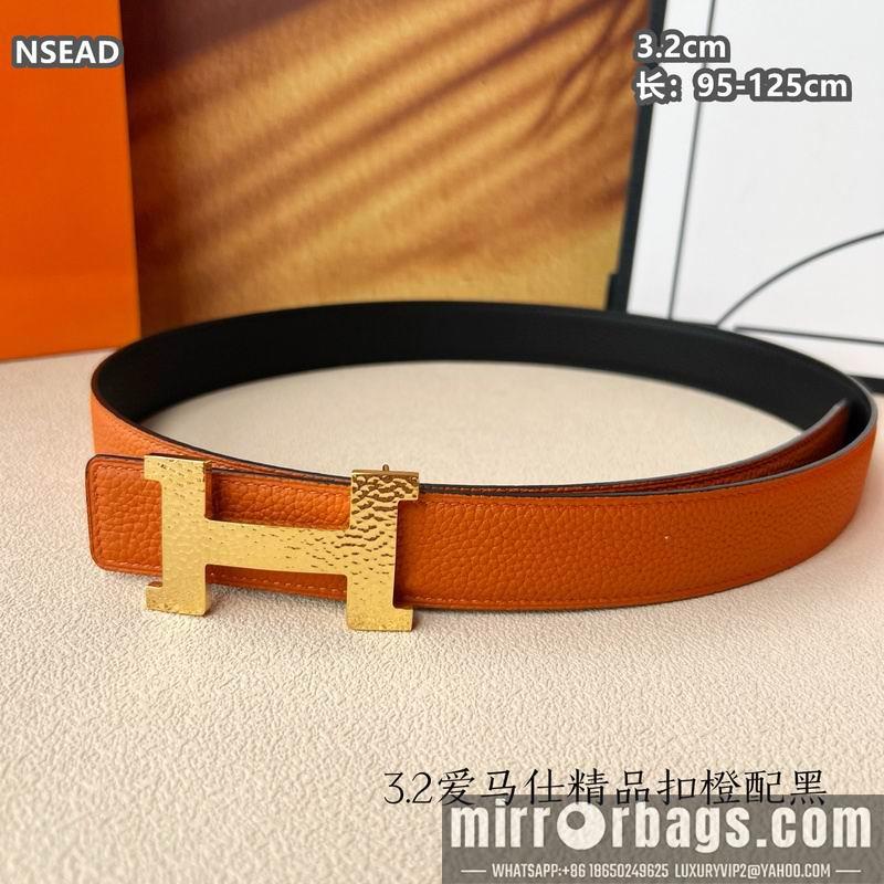 Replica Hermes belt 32mmX95-125cm 8L35