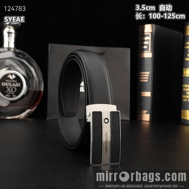 Replica Montlanc belt 35mmX100-125cm 8L31