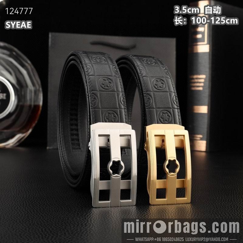 Replica Montlanc belt 35mmX100-125cm 8L37