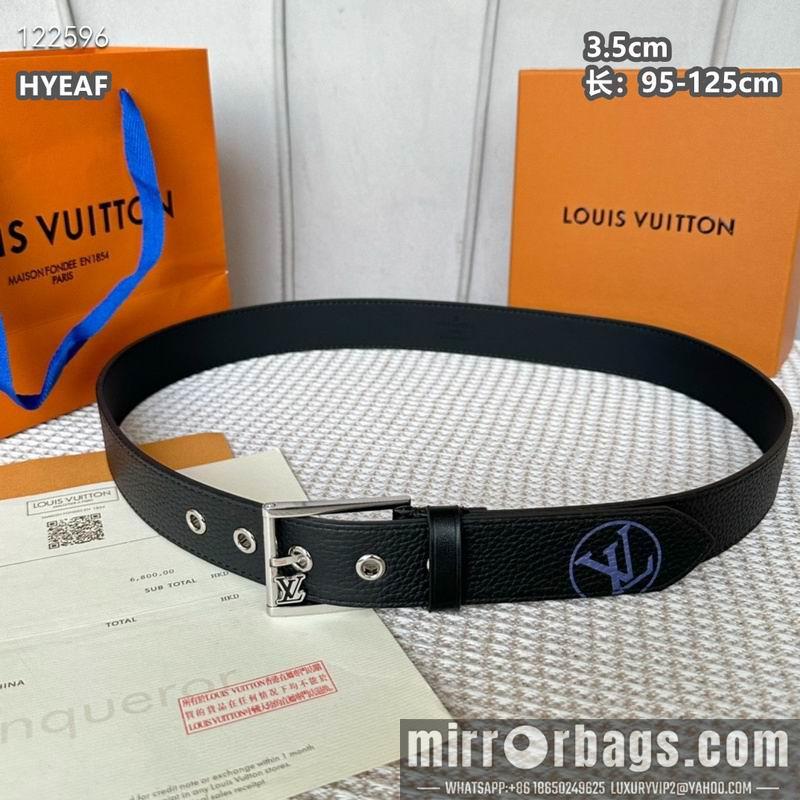 Replica LV belt 35mmX95-125cm 8L35