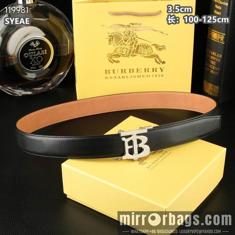 Replica Burberry belt 35mmX100-125cm 8L82