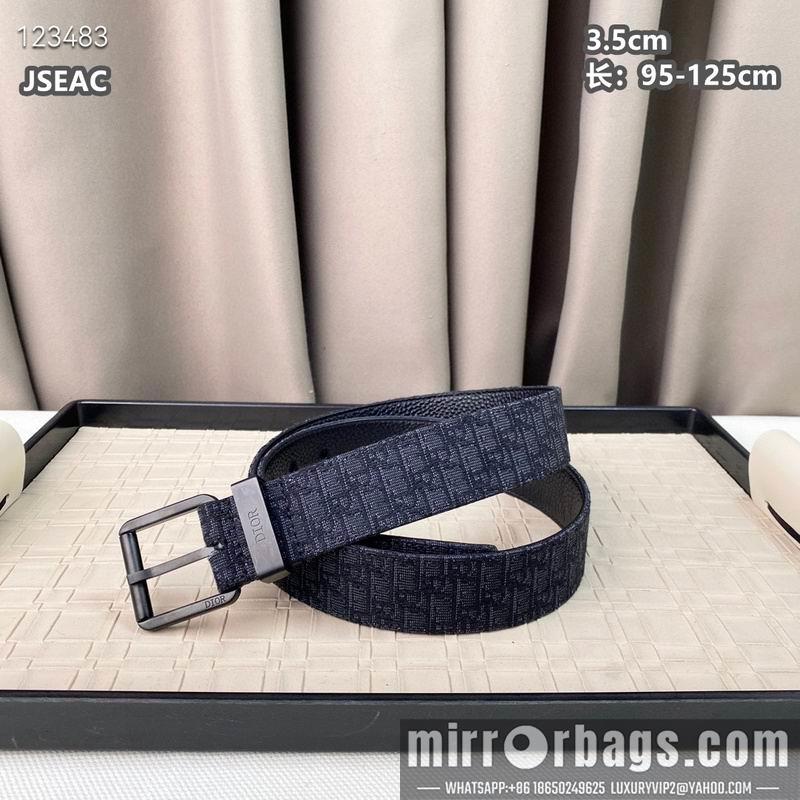 Replica Dior belt 35mmX95-125cm 8L30