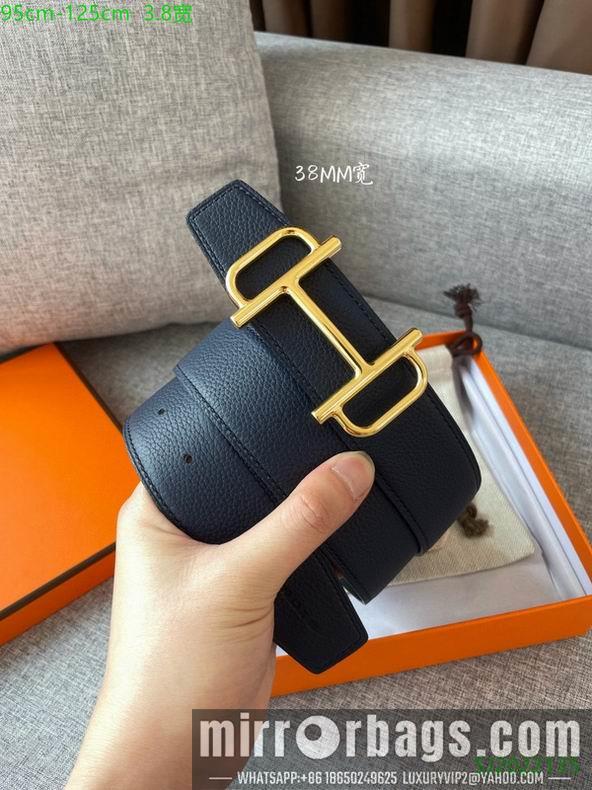 Replica Hermes Belt 38mmX95-125cm 7D115