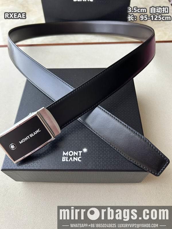 Replica Montlanc belt 35mmX100-125cm 8L76