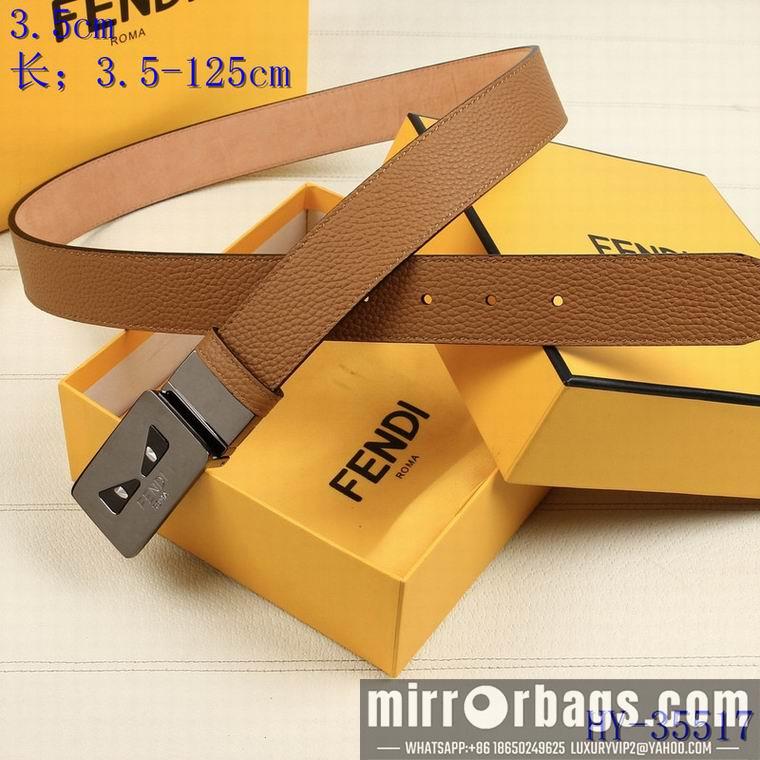 Replica Fendi Belt 35mmX95-125cm 8L08